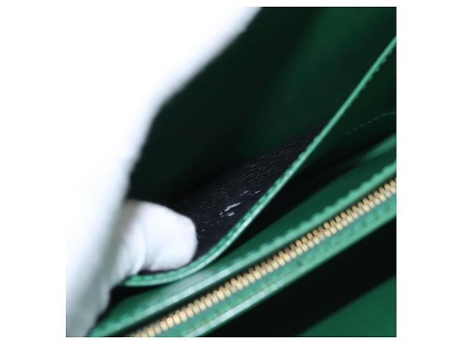 LOUIS VUITTON Borsa a Spalla Capuchin Epi Verde M52344 LV Auth BA232 - vista 25