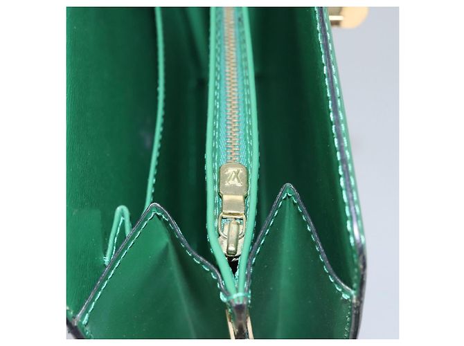 LOUIS VUITTON Borsa a Spalla Capuchin Epi Verde M52344 LV Auth BA232 - vista 26