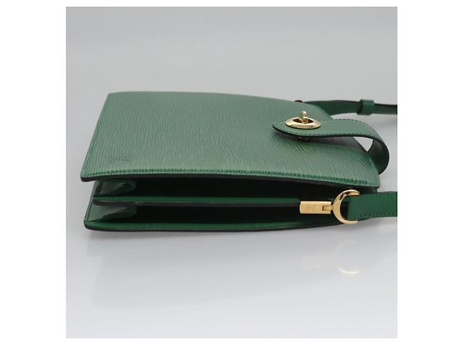 LOUIS VUITTON Borsa a Spalla Capuchin Epi Verde M52344 LV Auth BA232 - vista 3