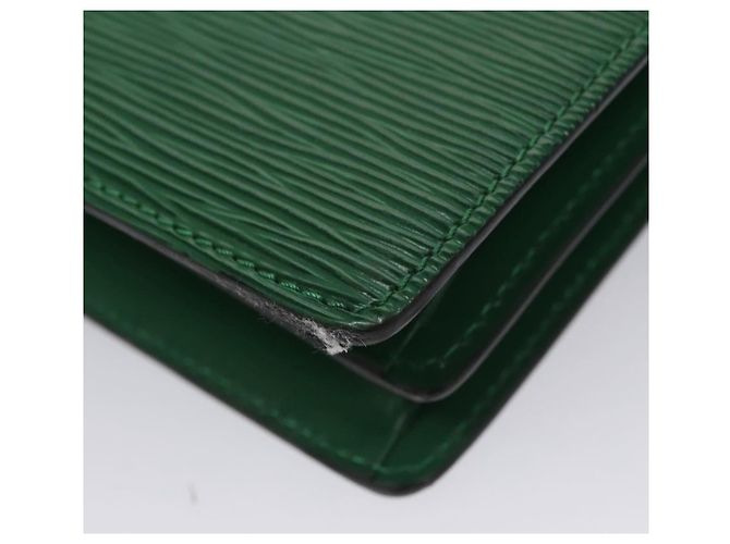 LOUIS VUITTON Borsa a Spalla Capuchin Epi Verde M52344 LV Auth BA232 - vista 9