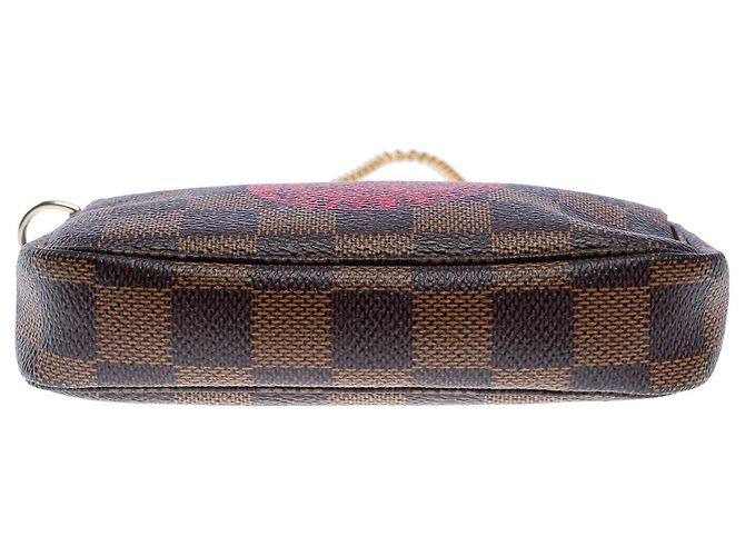 Borsa LOUIS VUITTON in Tela Marrone - 102544 - vista 11