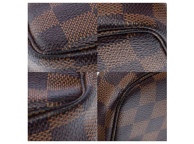 Borsa LOUIS VUITTON in Tela Marrone - 102544 - vista 12