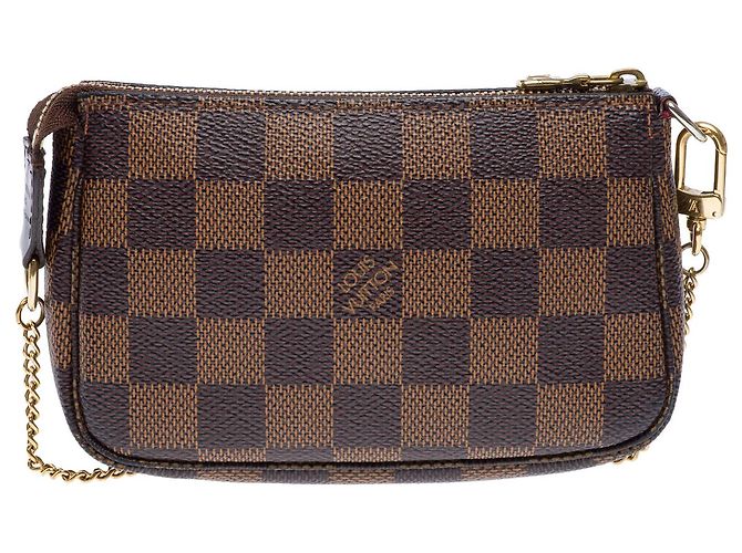 Borsa LOUIS VUITTON in Tela Marrone - 102544 - vista 4