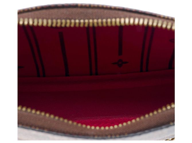 Borsa LOUIS VUITTON in Tela Marrone - 102544 - vista 9