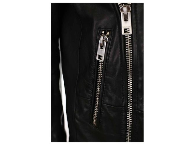 Zadig & Voltaire Lederjacke aus Leder - Ansicht 3
