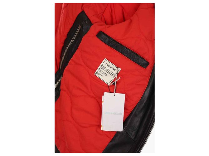 Zadig & Voltaire Lederjacke aus Leder - Ansicht 6