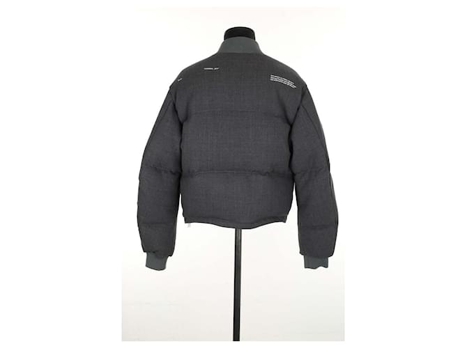 Off White Graue Wolljacke - Ansicht 4