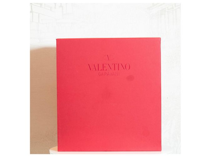 Valentino Garavani Borsa a spalla in pelle rossa con borchie Rosso - vista 6