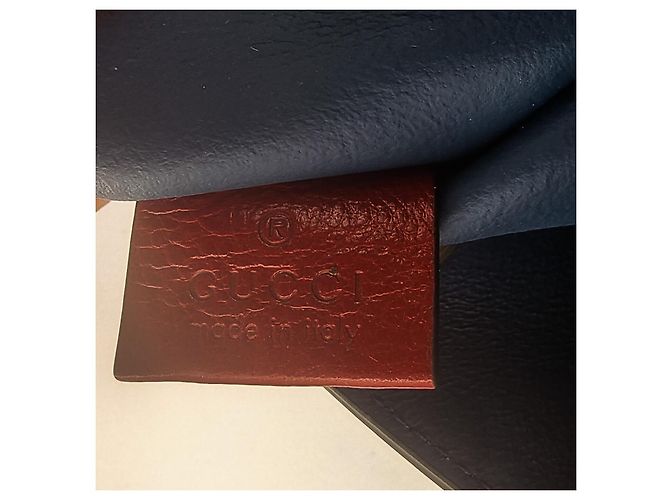 Gucci Maxi Rajah Tote Azul y Rojo - vista 8