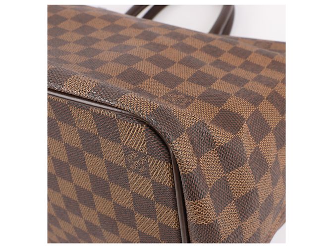 Borsa Louis Vuitton Damier Ebene Greenwich PM in marrone N41165 Verde - vista 13