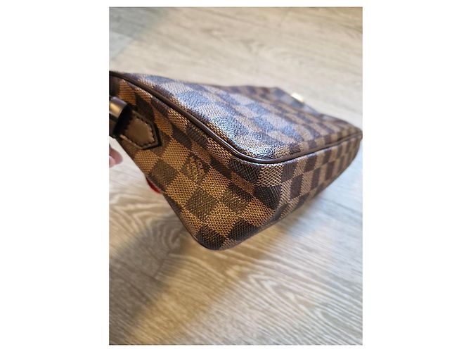 Borsa Louis Vuitton in pelle marrone - vista 11