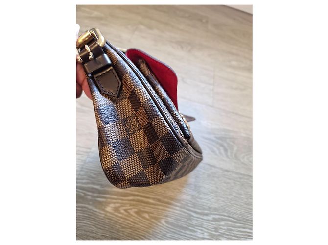 Borsa Louis Vuitton in pelle marrone - vista 12
