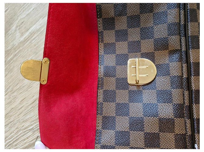 Borsa Louis Vuitton in pelle marrone - vista 4