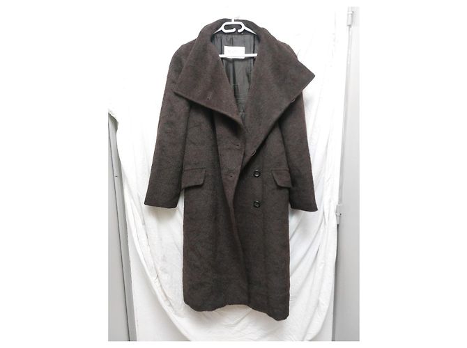 Abrigo Max Mara de lana y alpaca marrón Castaño - vista 2