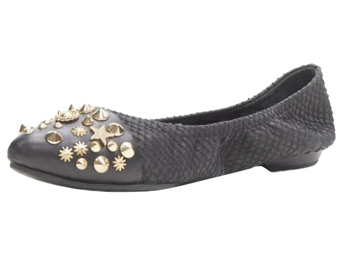 Ballerine con punta in pelle e borchie a stella Givenchy Riccardo Tisci - vista 4