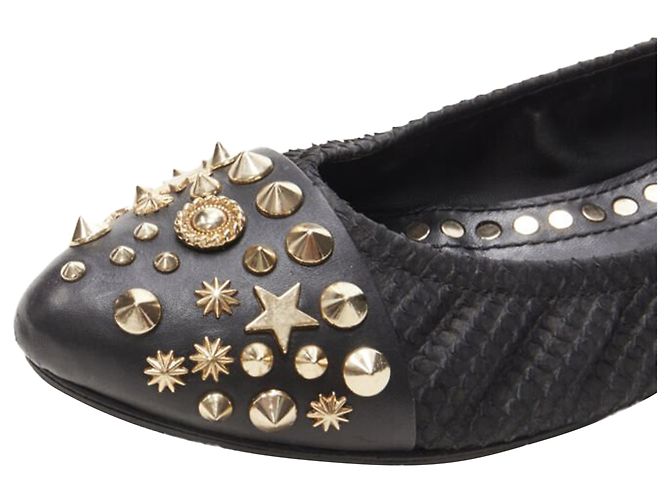 Ballerine con punta in pelle e borchie a stella Givenchy Riccardo Tisci - vista 6