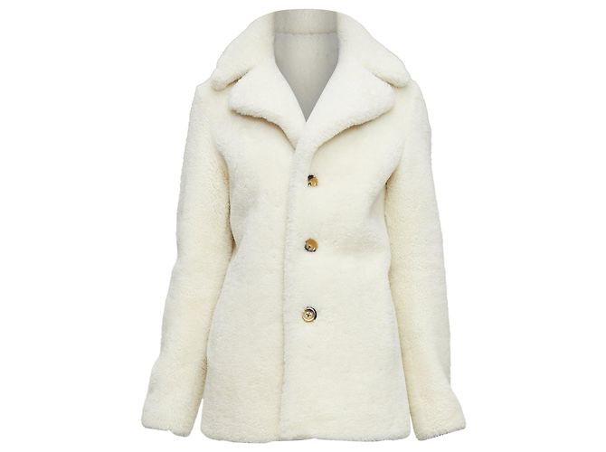 Abrigo teddy de shearling de oveja de Saint Laurent - vista 3
