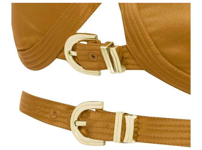Versace s&m bondage tribute silk buckle bra - vista 6