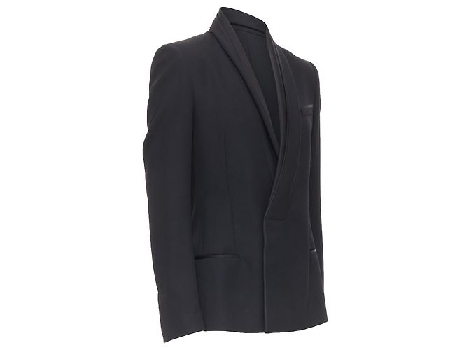 Haider Ackermann Blazer aus Fleece-Wolle, Baumwolle und Seide - Ansicht 3