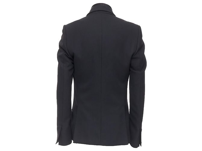 Haider Ackermann Blazer aus Fleece-Wolle, Baumwolle und Seide - Ansicht 5