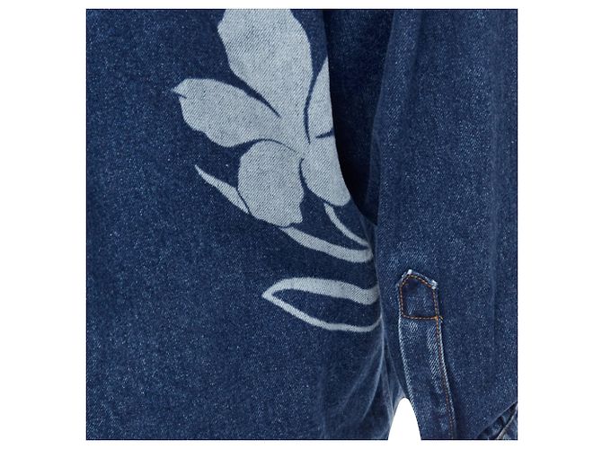 David Koma Hemd aus Bio-Baumwolle mit floralem silbernem Logo-Button - Ansicht 2