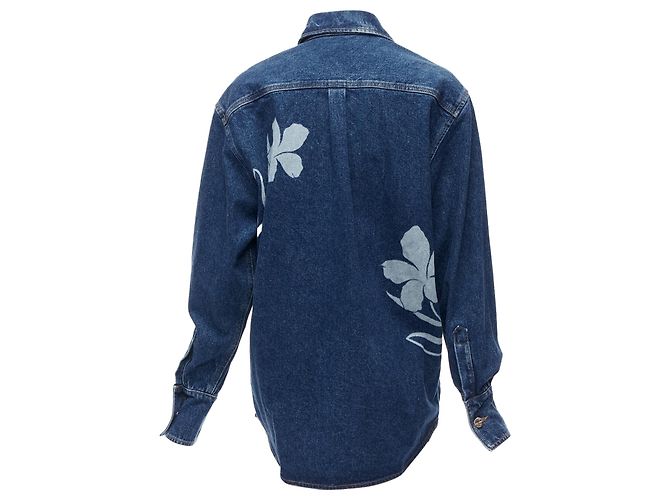 David Koma Hemd aus Bio-Baumwolle mit floralem silbernem Logo-Button - Ansicht 5