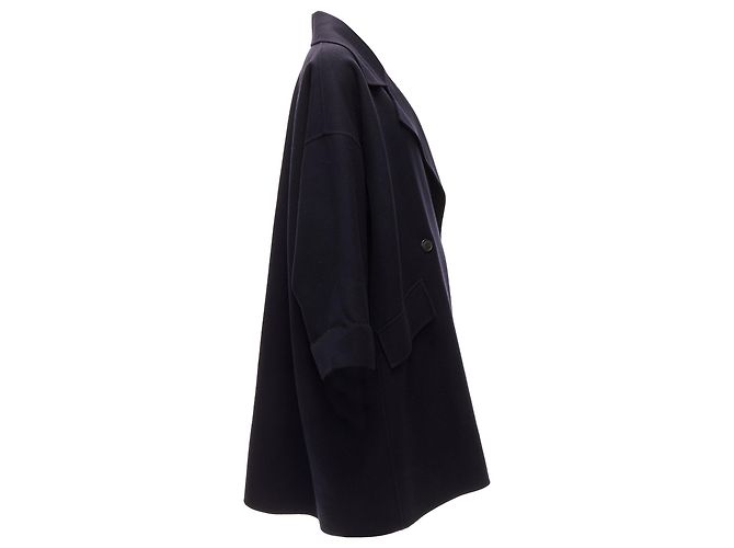 Cappotto a cocoon a doppio petto di Issey Miyake - vista 5