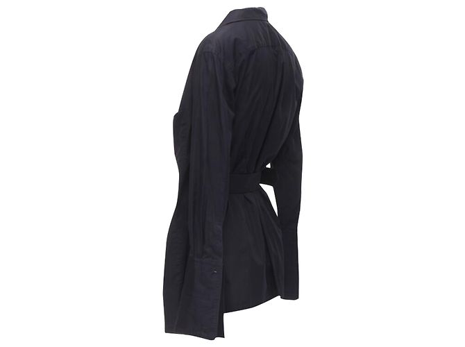 Comme Des Garcons Blazer deconstructed asimmetrico con cintura Comme Des Garçons - vista 6