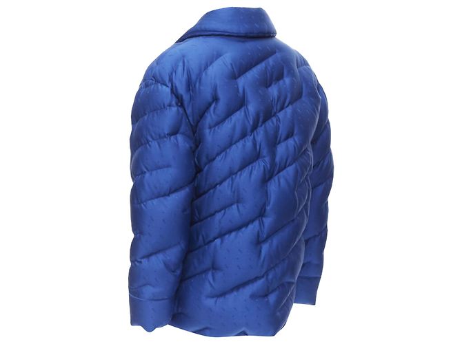 Fendi silk logo goose down puffer jacket - view 6