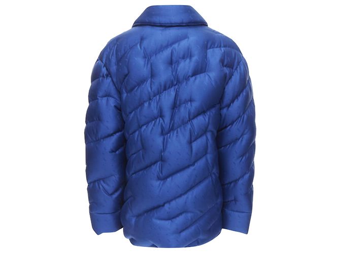 Fendi silk logo goose down puffer jacket - view 5