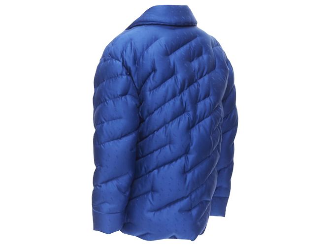 Fendi silk logo goose down puffer jacket - view 6