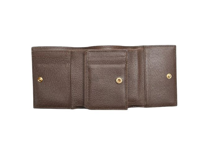 Gucci GG Supreme Ophidia Tri-fold Wallet - view 4