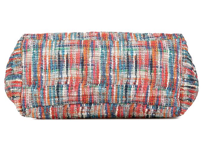 Chanel Multi-Nylon Tweed bedruckte Coco Cocoon Tasche Mehrfarben - Ansicht 3