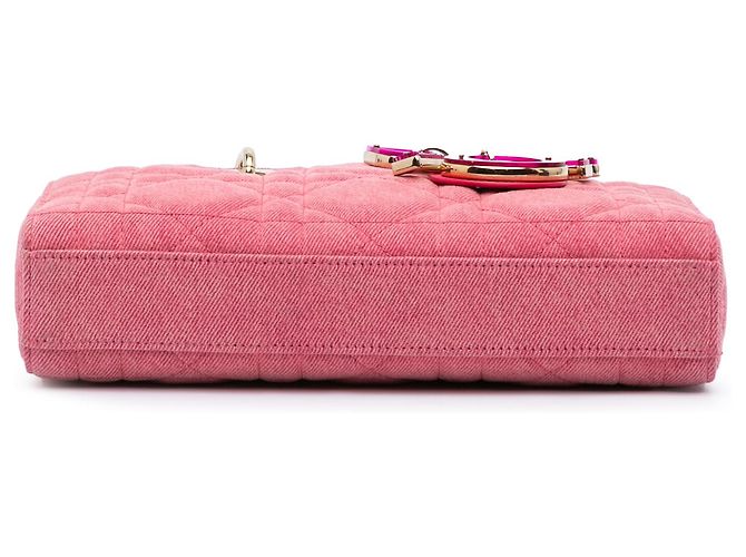 Dior Rosa Medio Denim Macrocannage Lady D Joy - vista 3
