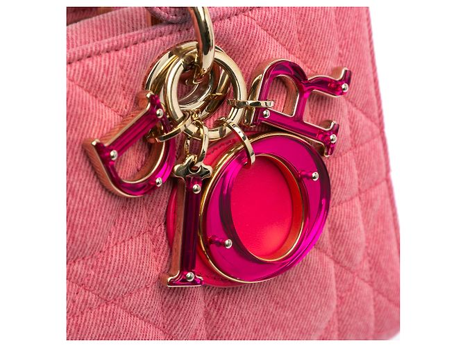 Dior Rosa Medio Denim Macrocannage Lady D Joy - vista 7