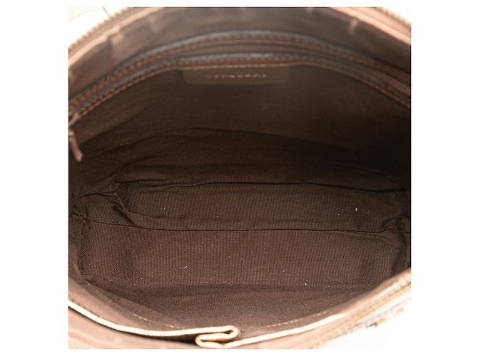 Borsa a tracolla Burberry Beige Nova Check Canvas - vista 4