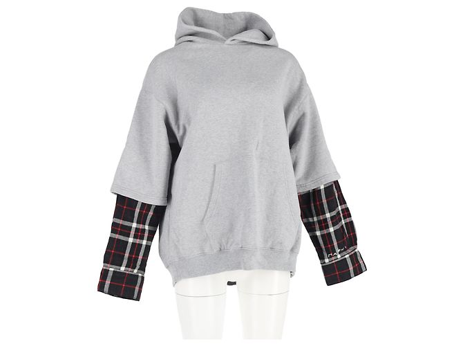 Marni geschichteter Kapuzenpullover aus mehrfarbigem Baumwollmaterial Mehrfarben - Ansicht 4