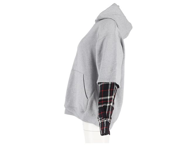 Marni geschichteter Kapuzenpullover aus mehrfarbigem Baumwollmaterial Mehrfarben - Ansicht 5
