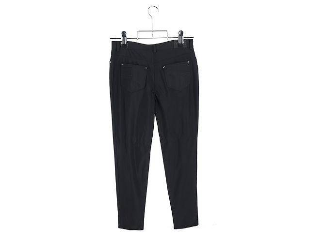 Pantalones rectos Tom Ford en algodón negro - vista 5