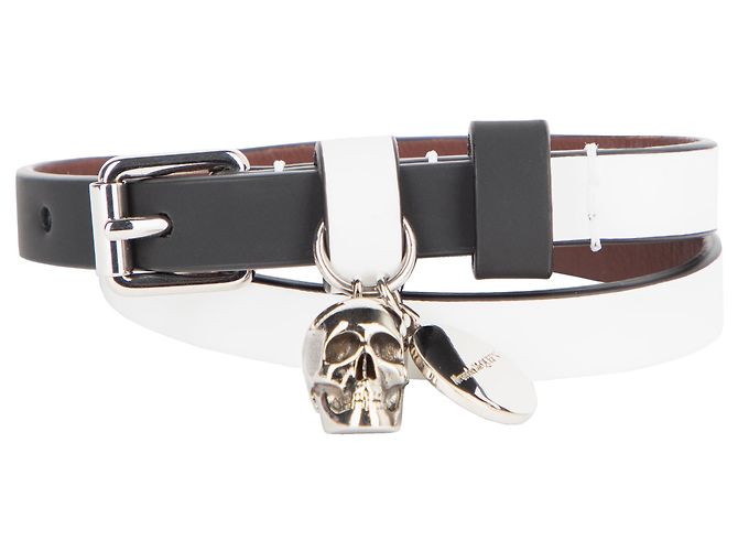 Skull Lederarmband von Alexander McQueen - Ansicht 4