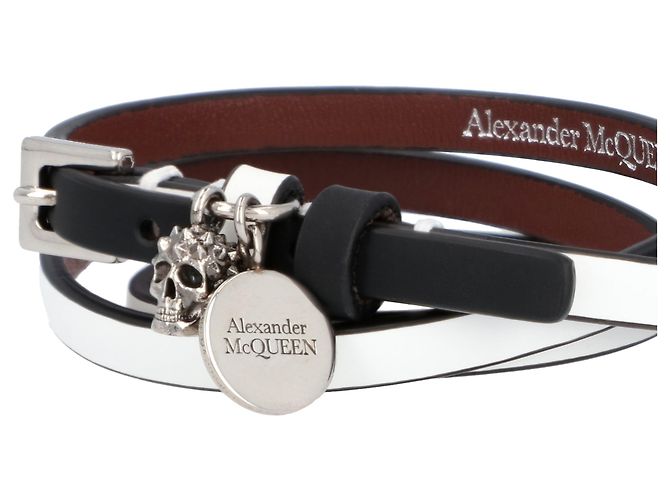 Alexander McQueen Totenkopf Charm-Armband - Ansicht 3