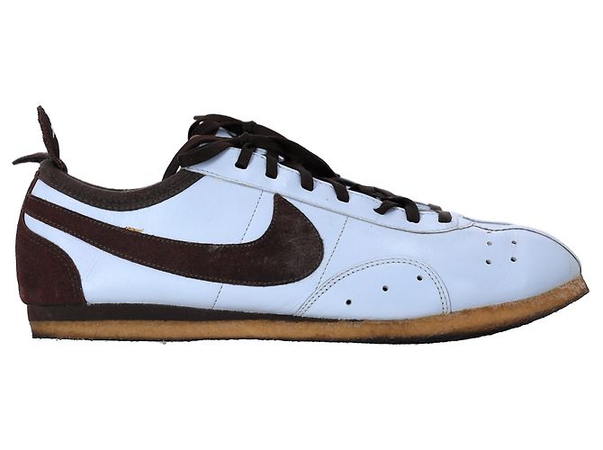 Nike Cortez Sneakers in White Leather and Suede Cream - view 8