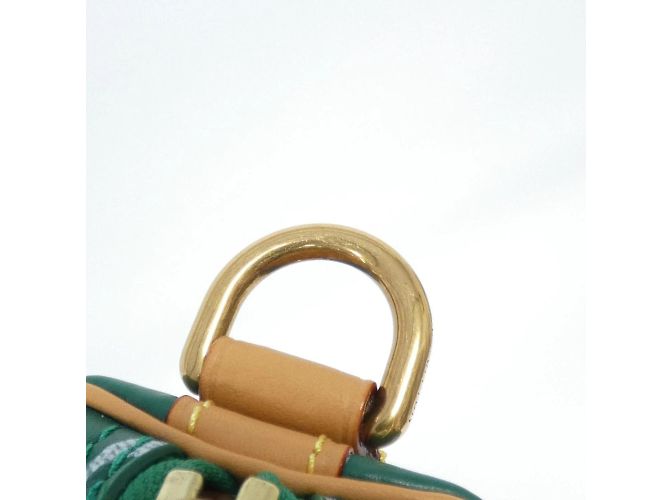 Borsa Boston Louis Vuitton Monogram Speedy P9 Bandoliera 25cm Verde - vista 5