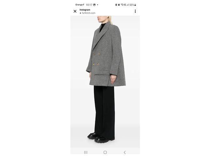 Undercover Oversized Wool Blazer Black - view 12