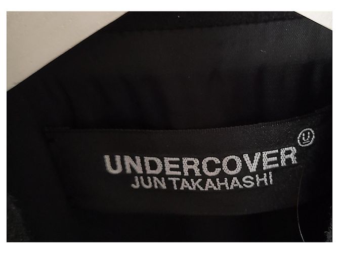 Undercover Oversized Wool Blazer Black - view 7