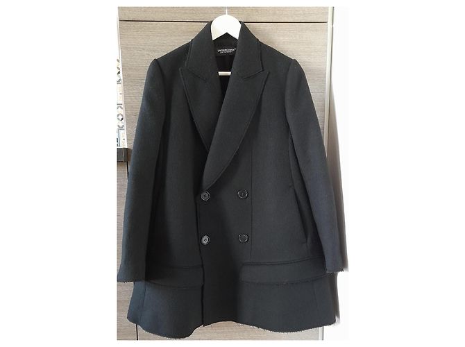Undercover Oversized Wool Blazer Black - view 8