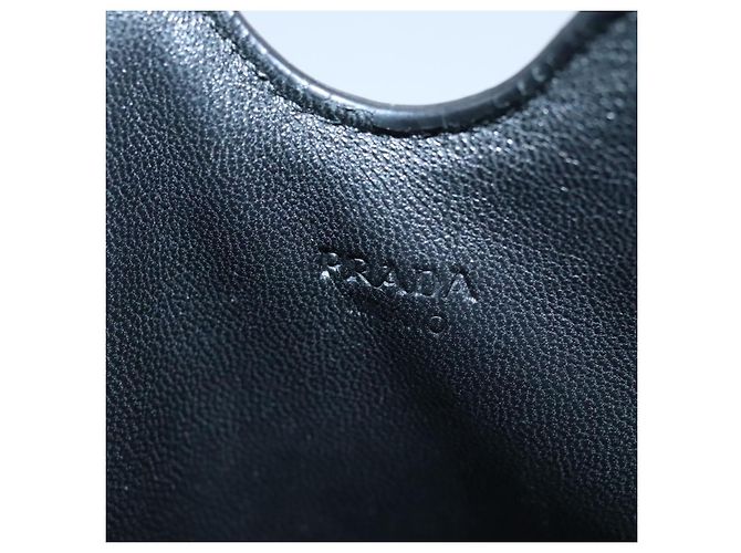 Saffiano PRADA iPad-Hülle aus schwarzem Safiano-Leder Auth bs22372 - Ansicht 10