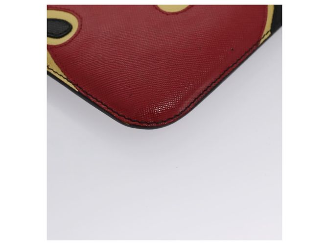 Saffiano PRADA iPad-Hülle aus schwarzem Safiano-Leder Auth bs22372 - Ansicht 7