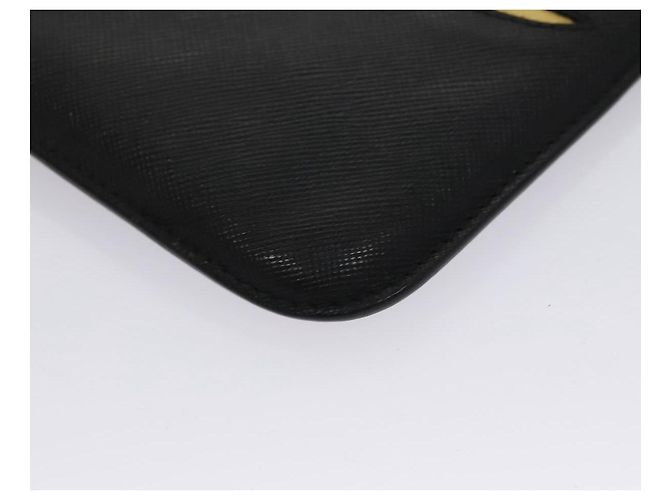 Saffiano PRADA iPad-Hülle aus schwarzem Safiano-Leder Auth bs22372 - Ansicht 8