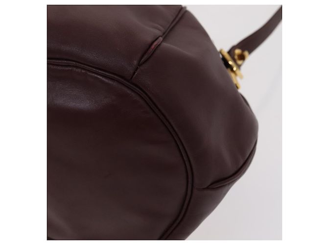 Borsa a spalla CARTIER in pelle rossa Auth ep7404 Rosso - vista 9